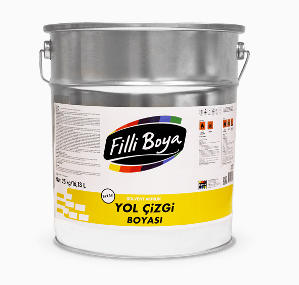 Solvent Bazlı Akrilik Yol Çizgi Boyası