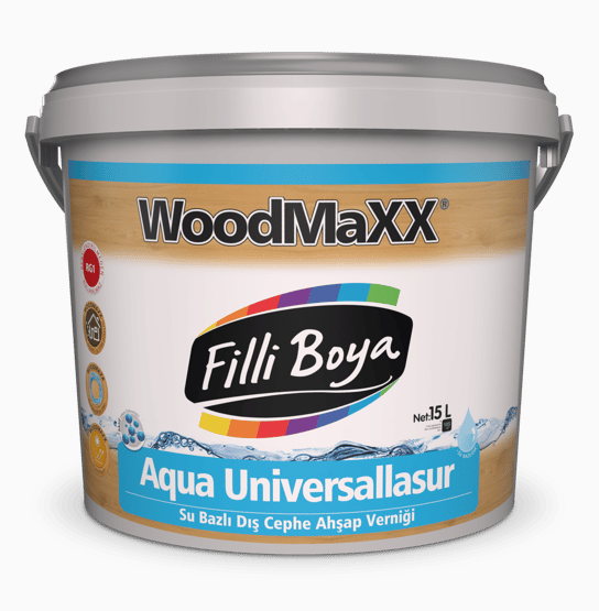 WoodMaXX Aqua Universallasur – Su Bazlı Dış Cephe Ahşap Verniği