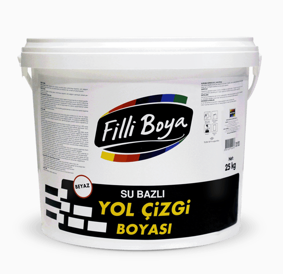 Su Bazlı Yol Çizgi Boyası